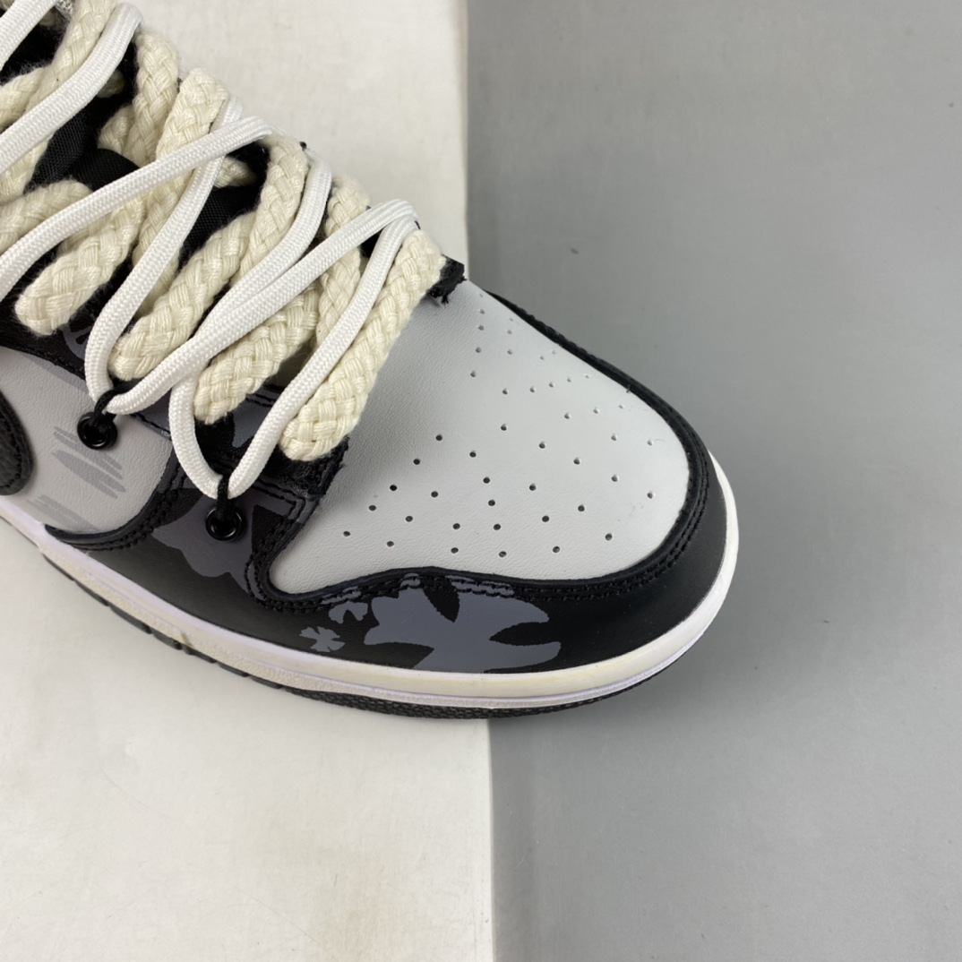 P300 Nike Dunk Low 绑带解构 SB扣碎篮板时尚休闲板鞋 DD3363-002