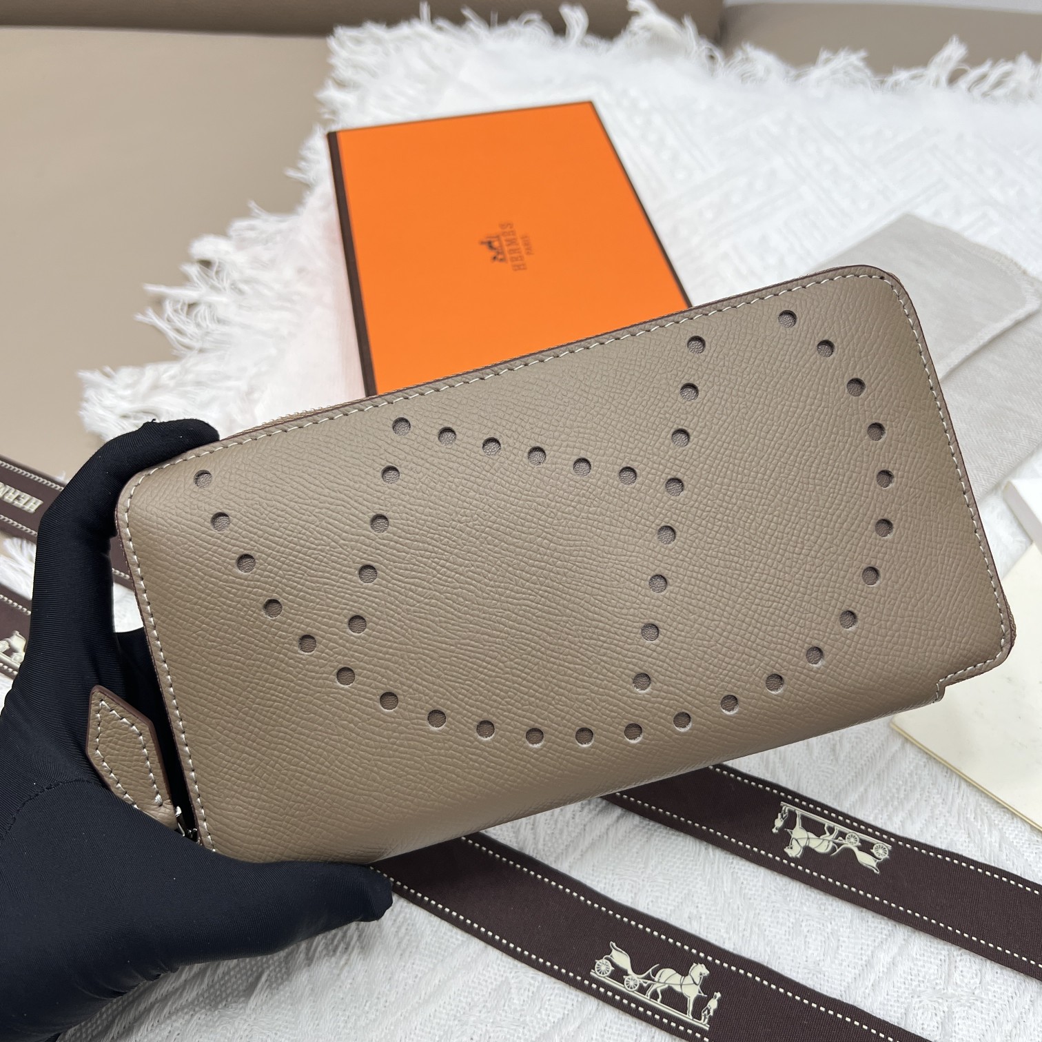 Hermes Constance 原单 手掌纹バッグ - 高級感あふれるデザイン