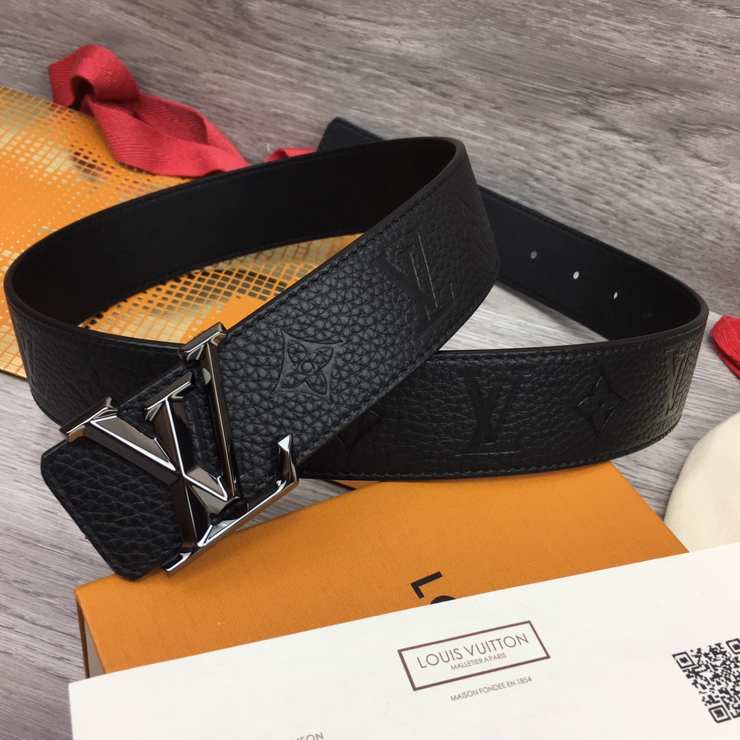 Louis Vuitton Belts Calfskin Cowhide