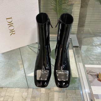 Dior Boots Found Replica Patent Leather Fall/Winter Collection Vintage