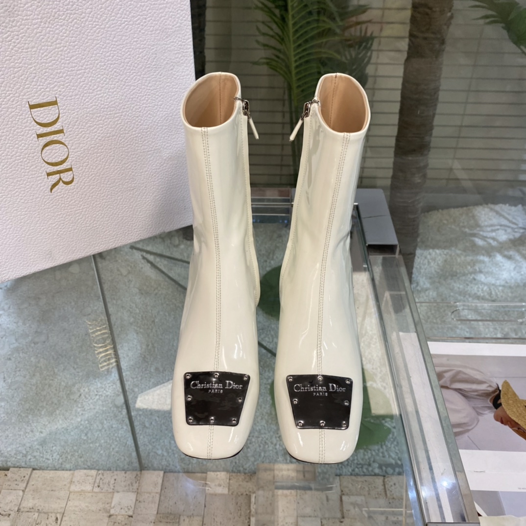 Buy First Copy Replica
 Dior Boots Patent Leather Fall/Winter Collection Vintage