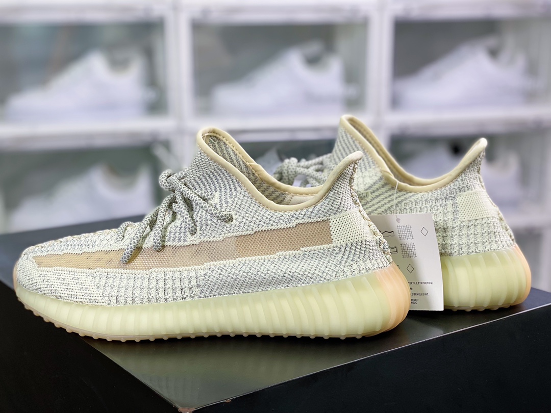 Kanye West x Yeezy Boost 350 V2 ”Pure Oat” Versatile Lightweight Popcorn FV3254