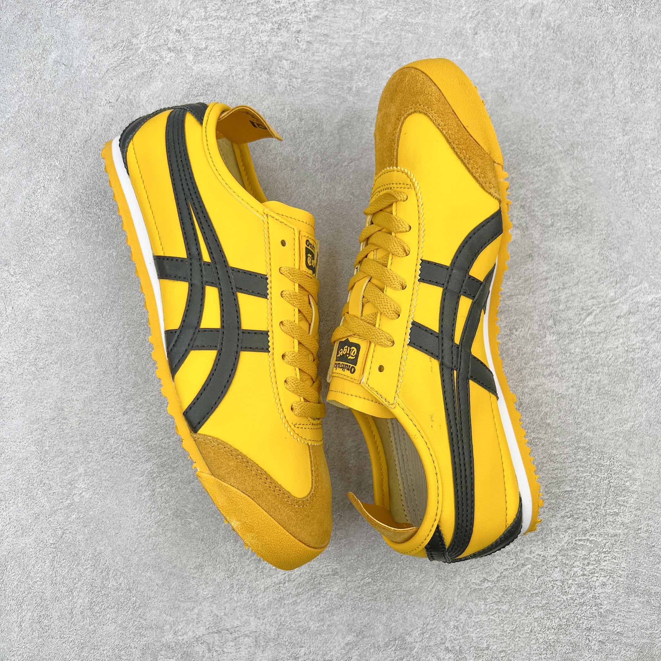 图片[3]-零售💰200 ＃S版 开春福利‼Onitsuka Tiger MEXICO 66 亚瑟士鬼冢虎复古经典板鞋 产品从款式颜色造型上体现出追求舒适和细节的完美 鞋类更是推崇手工制作的严谨与完美 融舒适性与可穿性的设计风格 注重细节的完美和别致魅力 既保持稳重 又不失轻松的时尚感 尺码：36 37 37.5 38 39 39.5 40 40.5 41.5 42 42.5 43.5 44 45 编码：Sby2936000-运动鞋