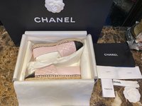 Chanel Shoes Espadrilles Pink Sheepskin