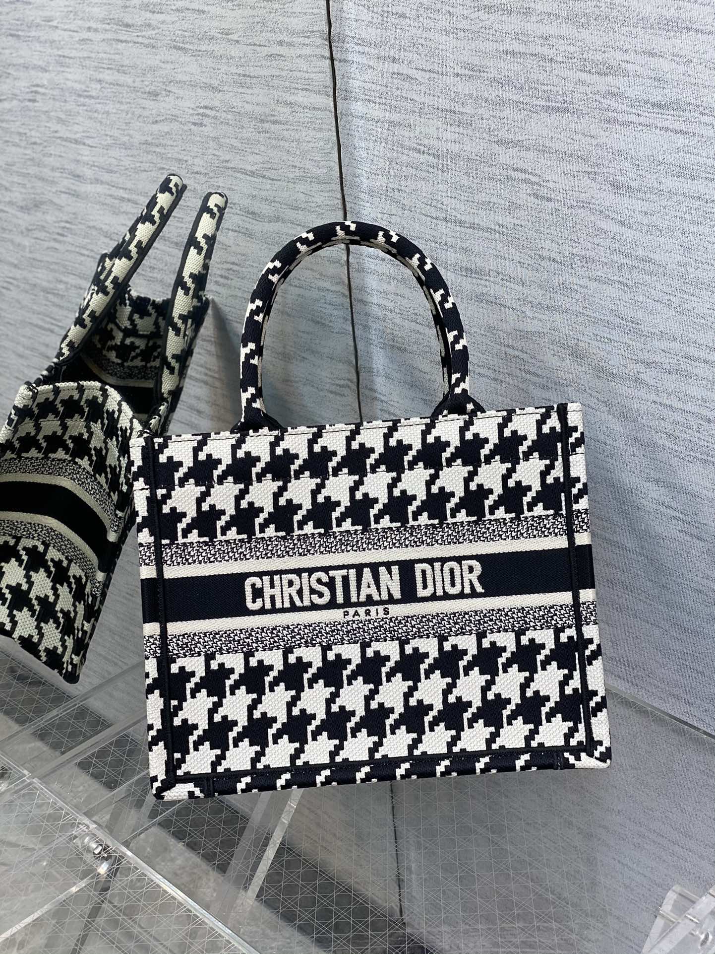 DIOR Tote Small Embroidered Tote Bag