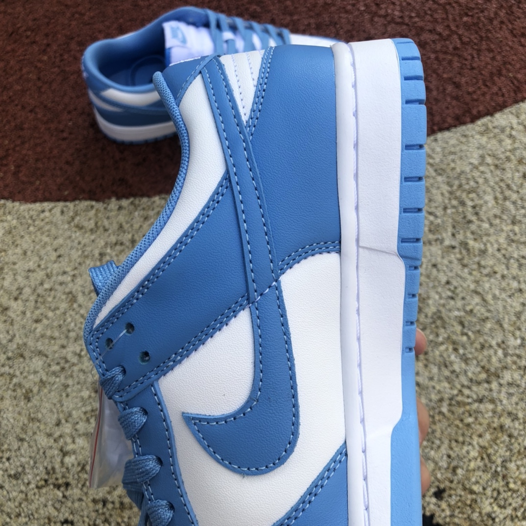 360 高质量Nike Dunk Low Retro 大学蓝 北卡白蓝 低帮 DD1391-102