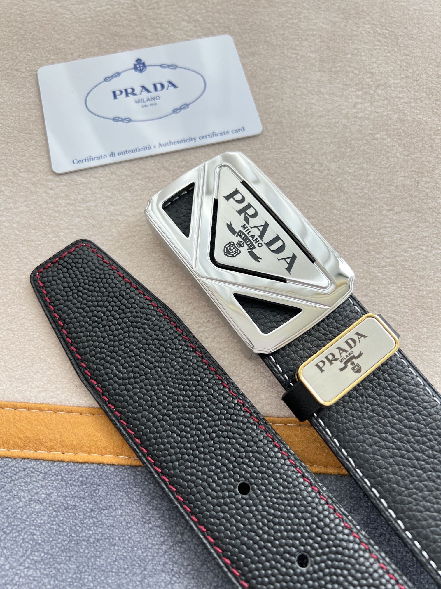 品名普拉达.PRADA️原单腰带皮带