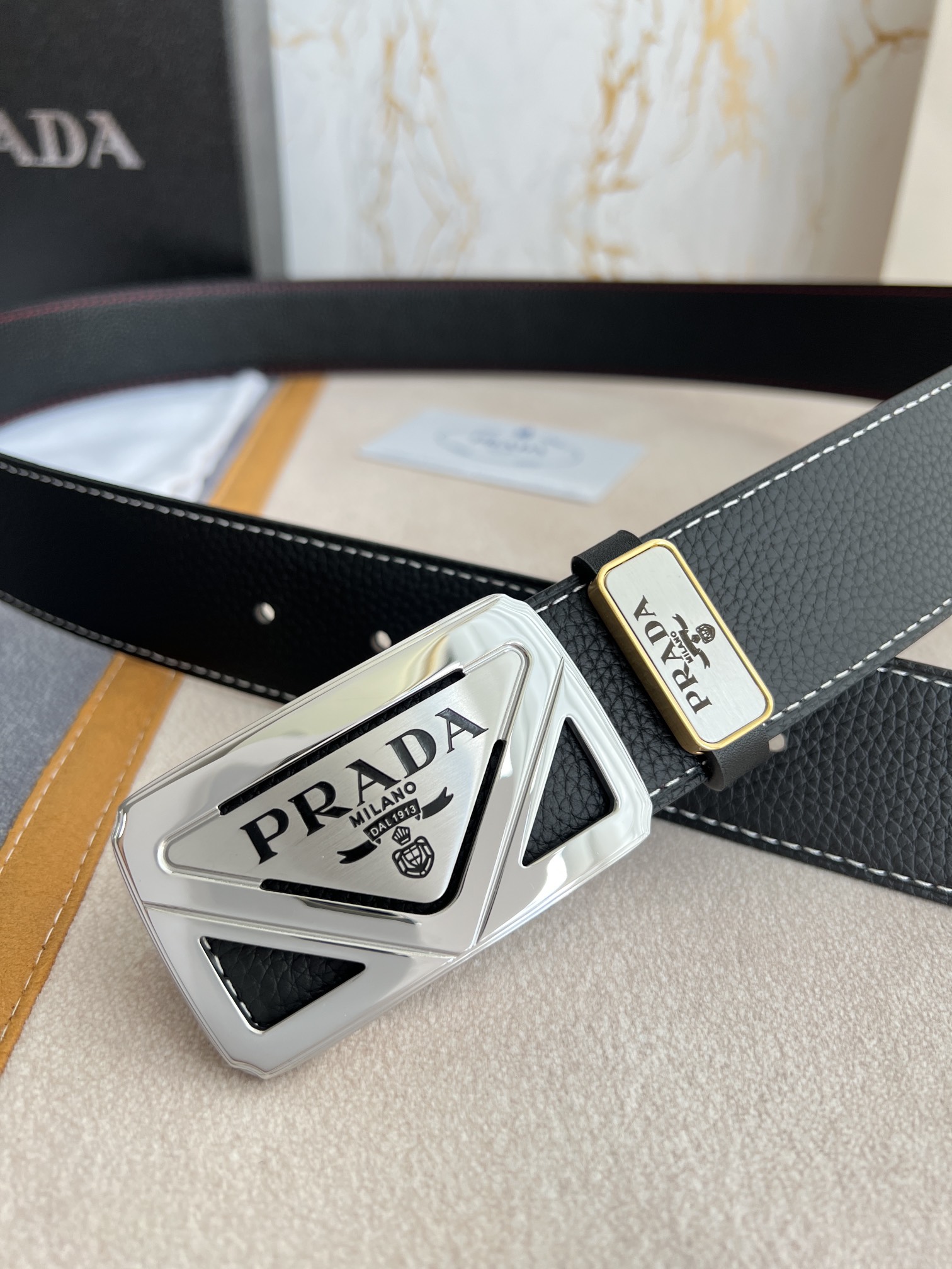 品名普拉达.PRADA️原单腰带皮带