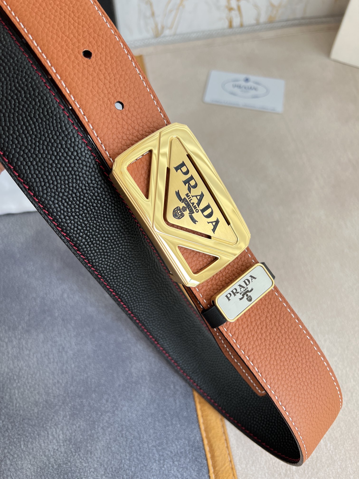 品名普拉达.PRADA️原单腰带皮带