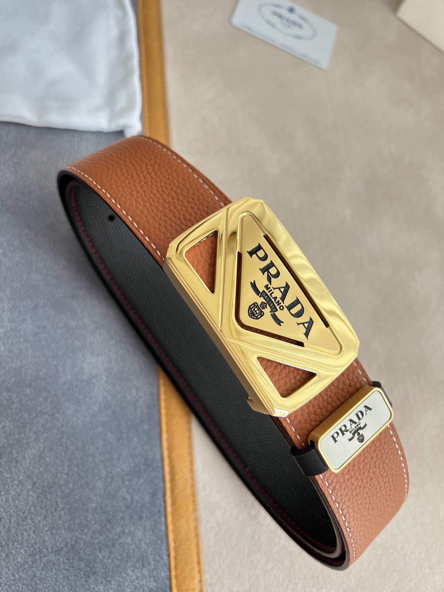 品名普拉达.PRADA️原单腰带皮带