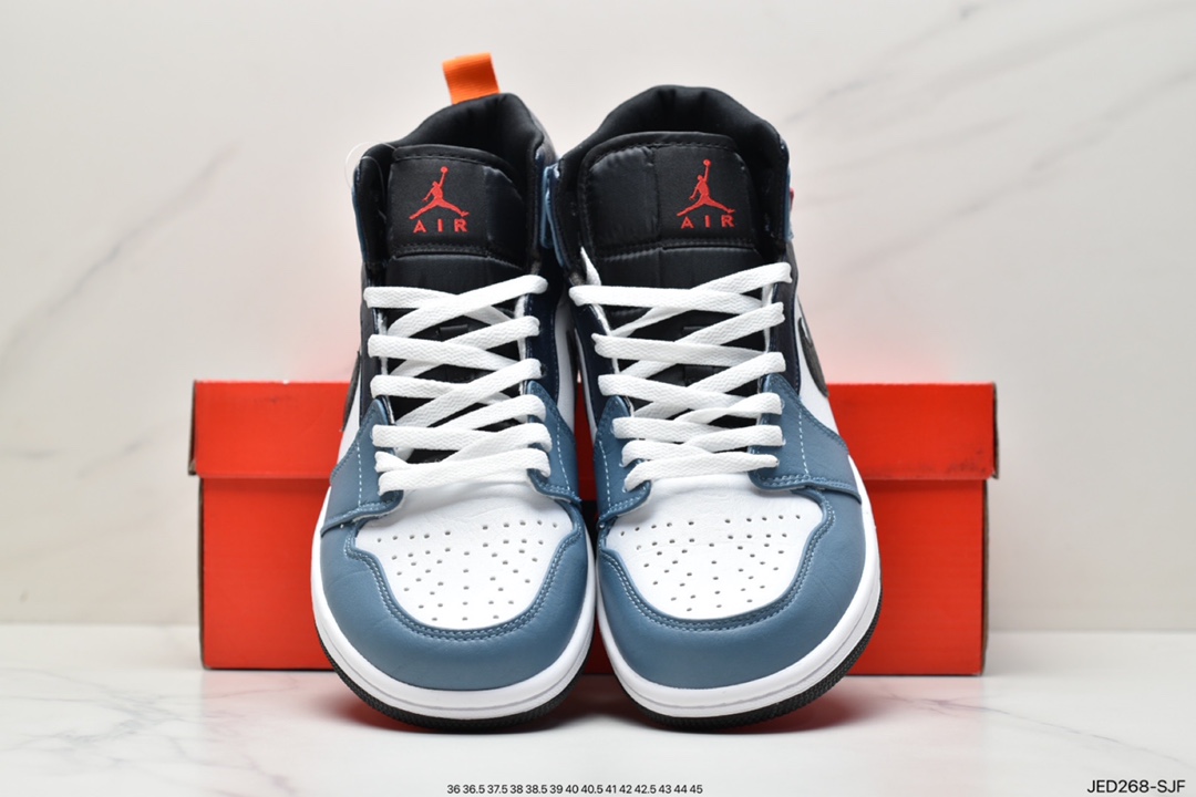 150 耐克Air Jordan 1 Mid AJ1乔1中帮文化篮球鞋男女鞋7孔 554724