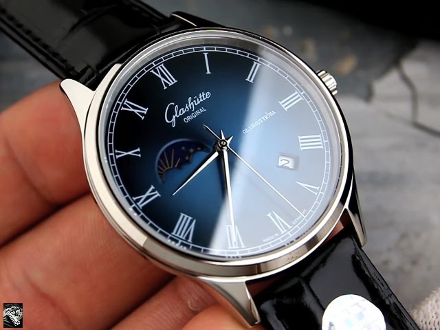 Grasuti Sun and Moon Star Series Watch with Custom 821 Cores – Elegant Men’s Timepiece