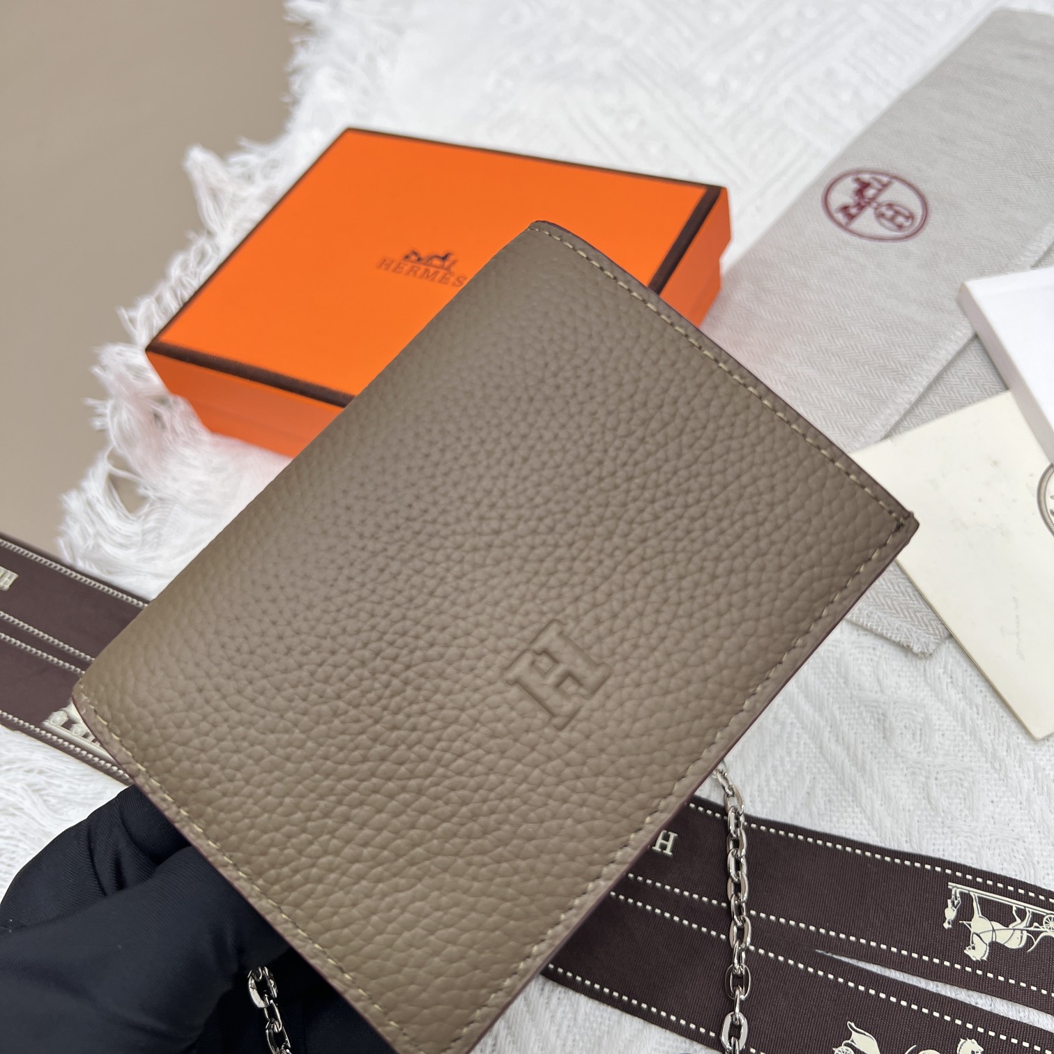 Hermes チェーンバッグ P270 小型高級デザイン