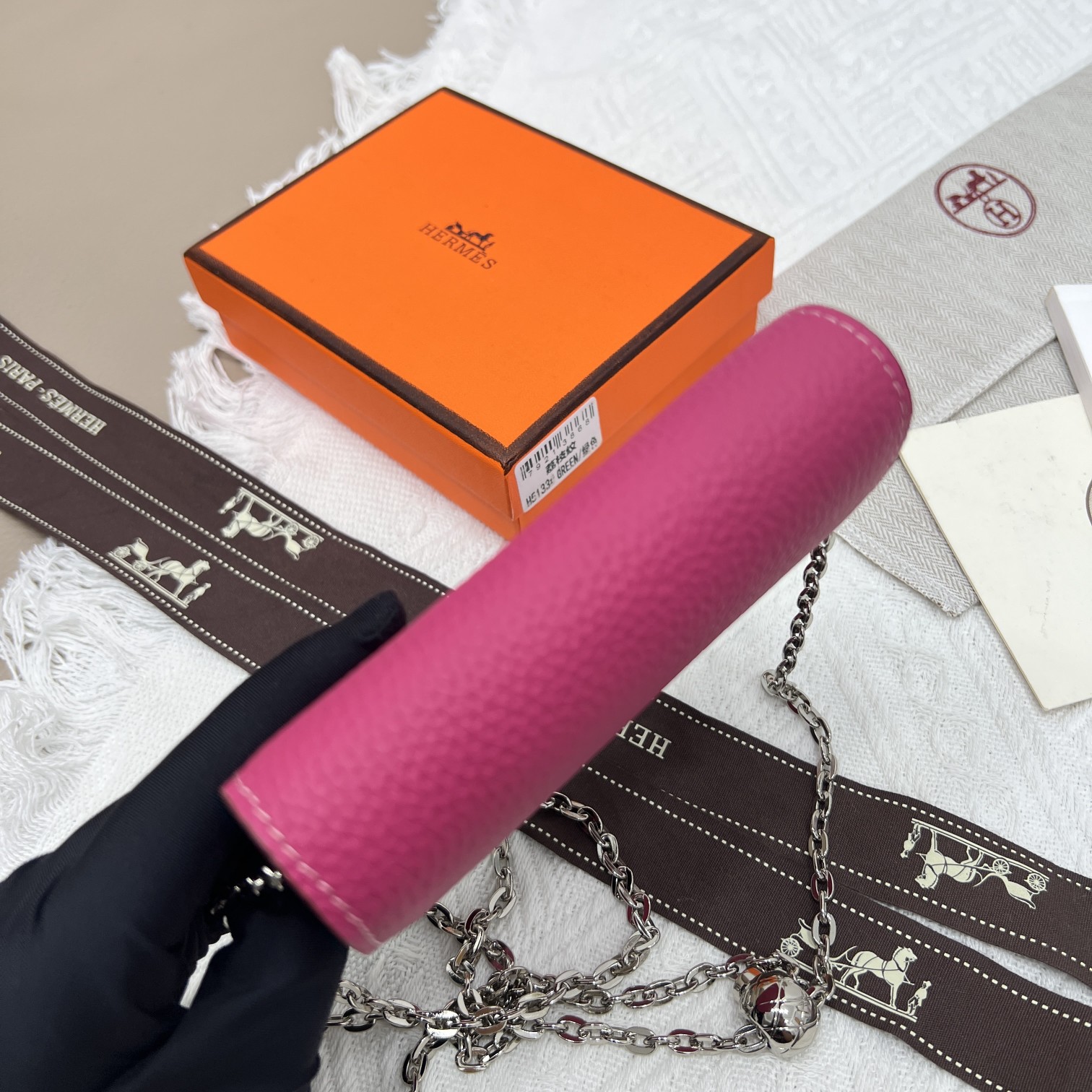 Hermes チェーンバッグ P270 - 高級感あふれるデザイン