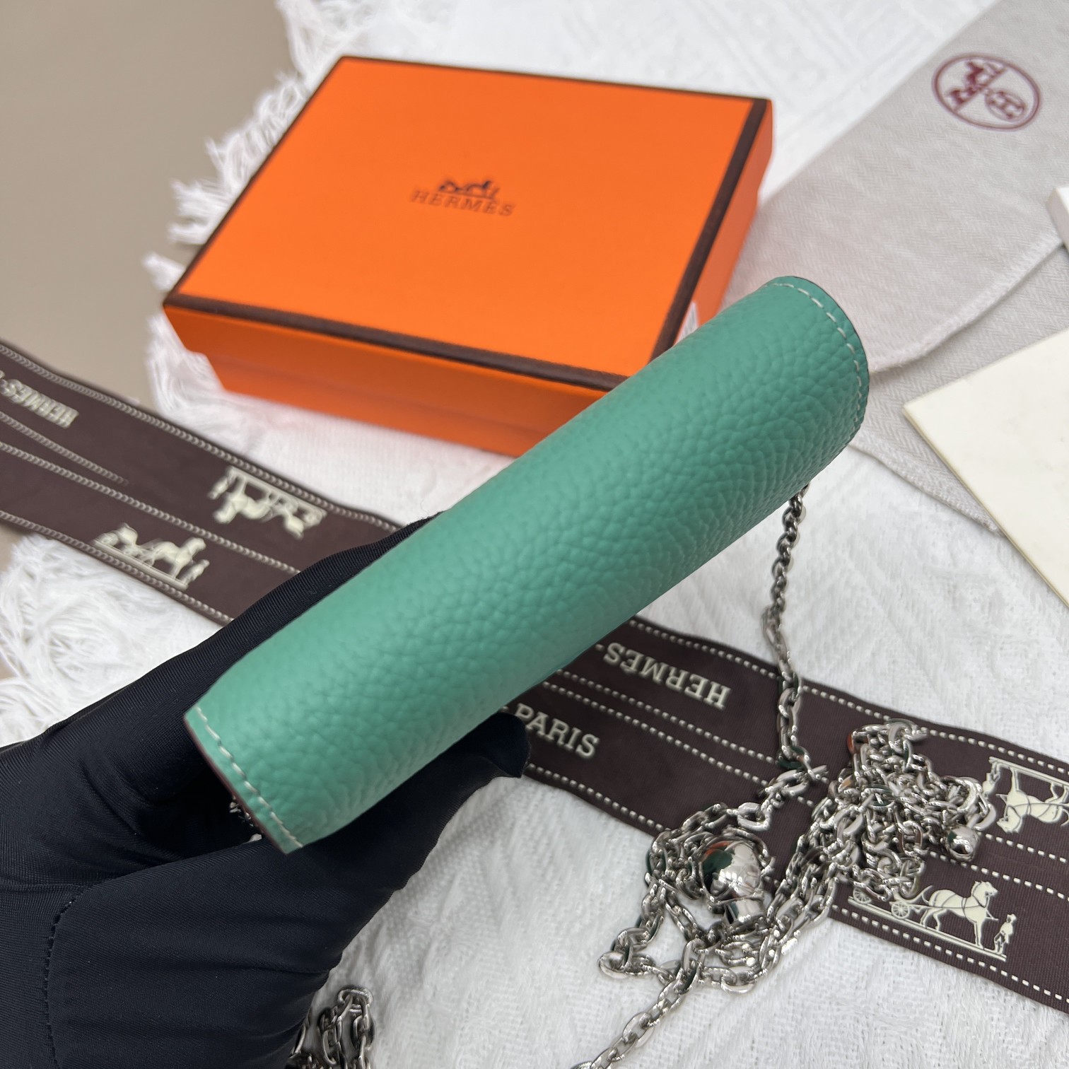 Hermes:链条包包p270 - 高級感溢れるデザインと柔らかな手触り