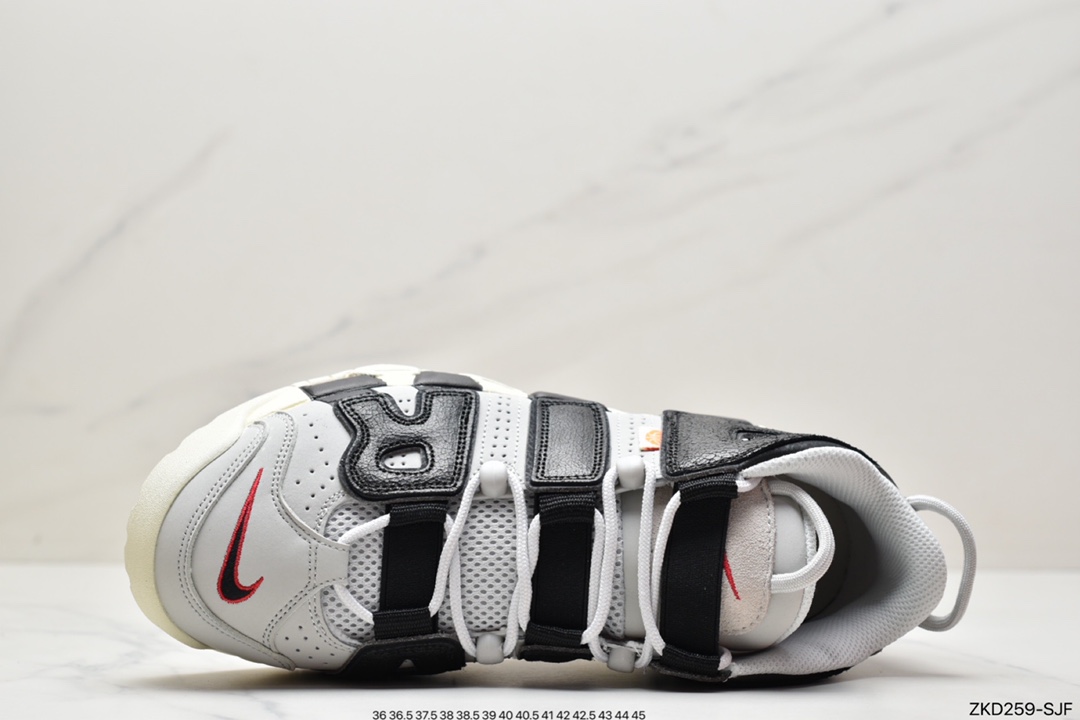 270 耐克Nike Air More Uptempo'96”White/Navy”皮蓬一代系列经典高街百搭休闲运动文化篮球鞋 DZ2759-141
