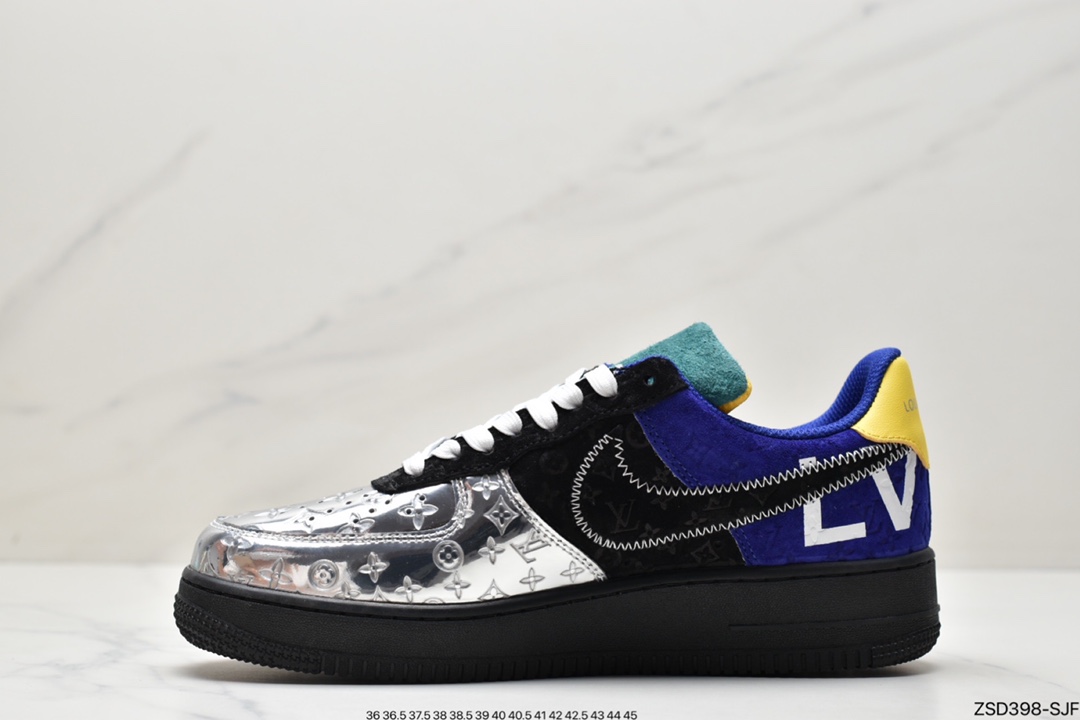 320 超奢联名 路易威登 LV×Nike Air Force 1 Low 07 空军一号 LV3369-100
