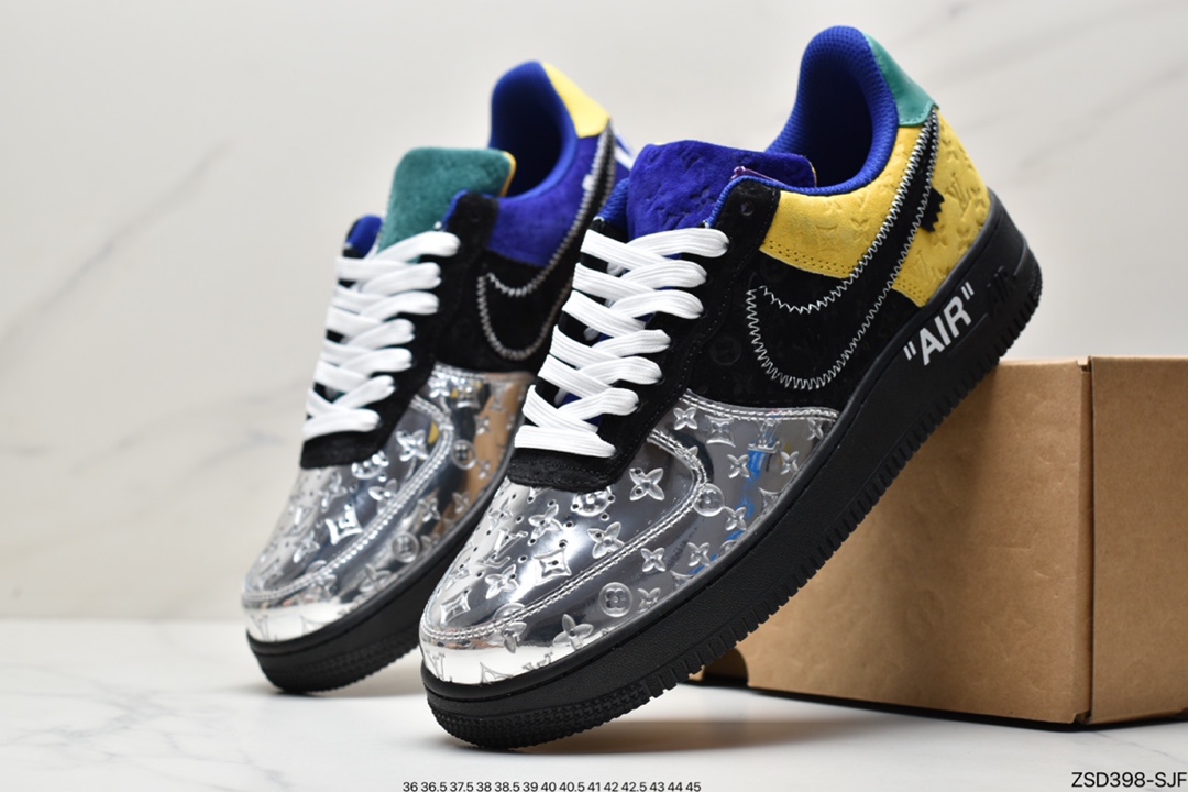 320 超奢联名 路易威登 LV×Nike Air Force 1 Low 07 空军一号 LV3369-100