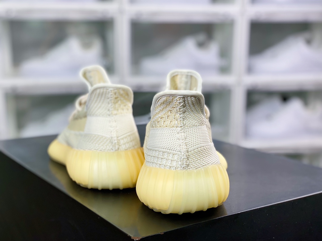 Kanye West x Yeezy Boost 350 V2 ”Pure Oat” all-match jogging shoes FZ5246