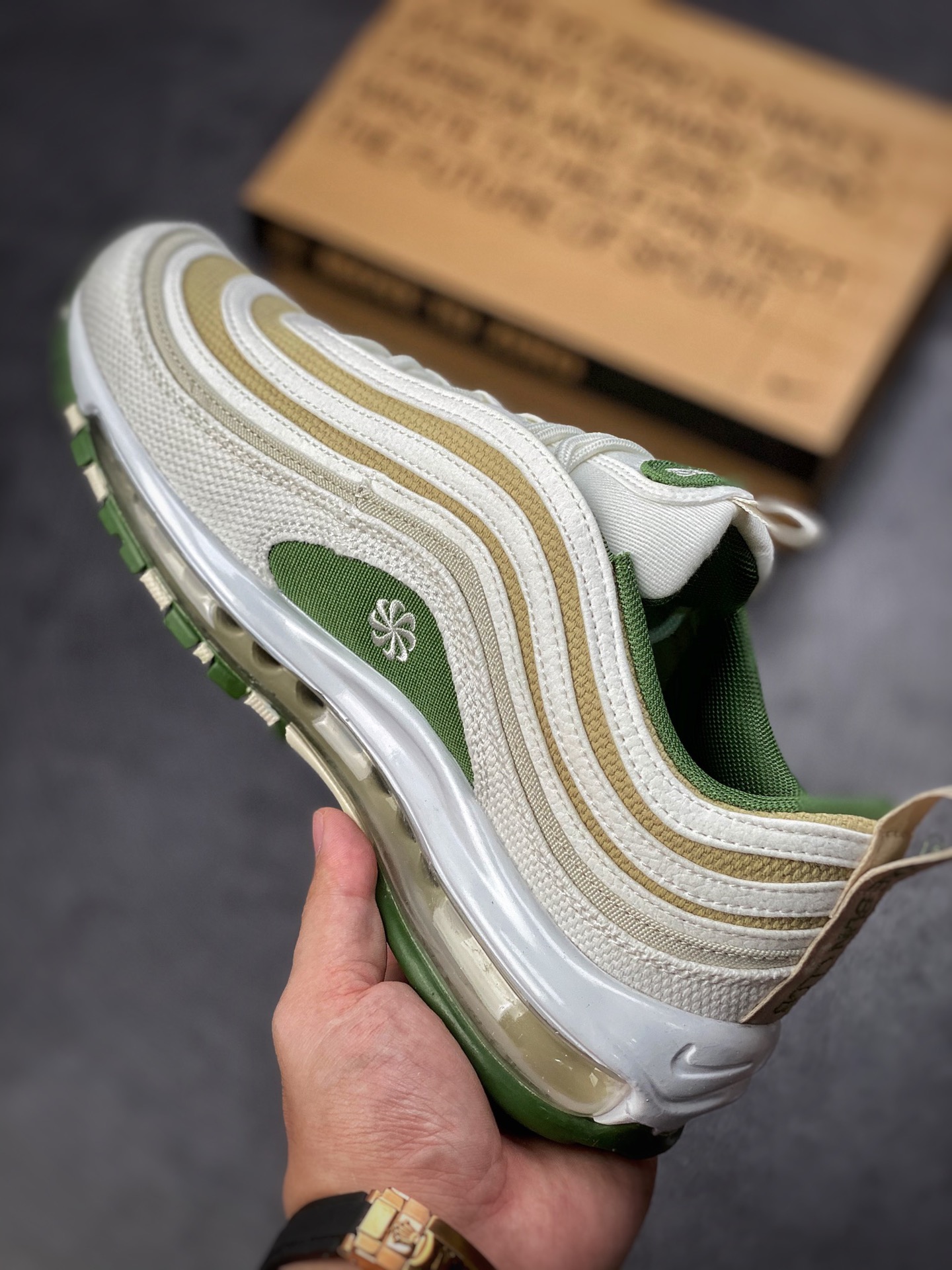 230 渠道订单NK Air Max 97 全新配色原装批次子弹拆解原鞋开发 DM8588-100