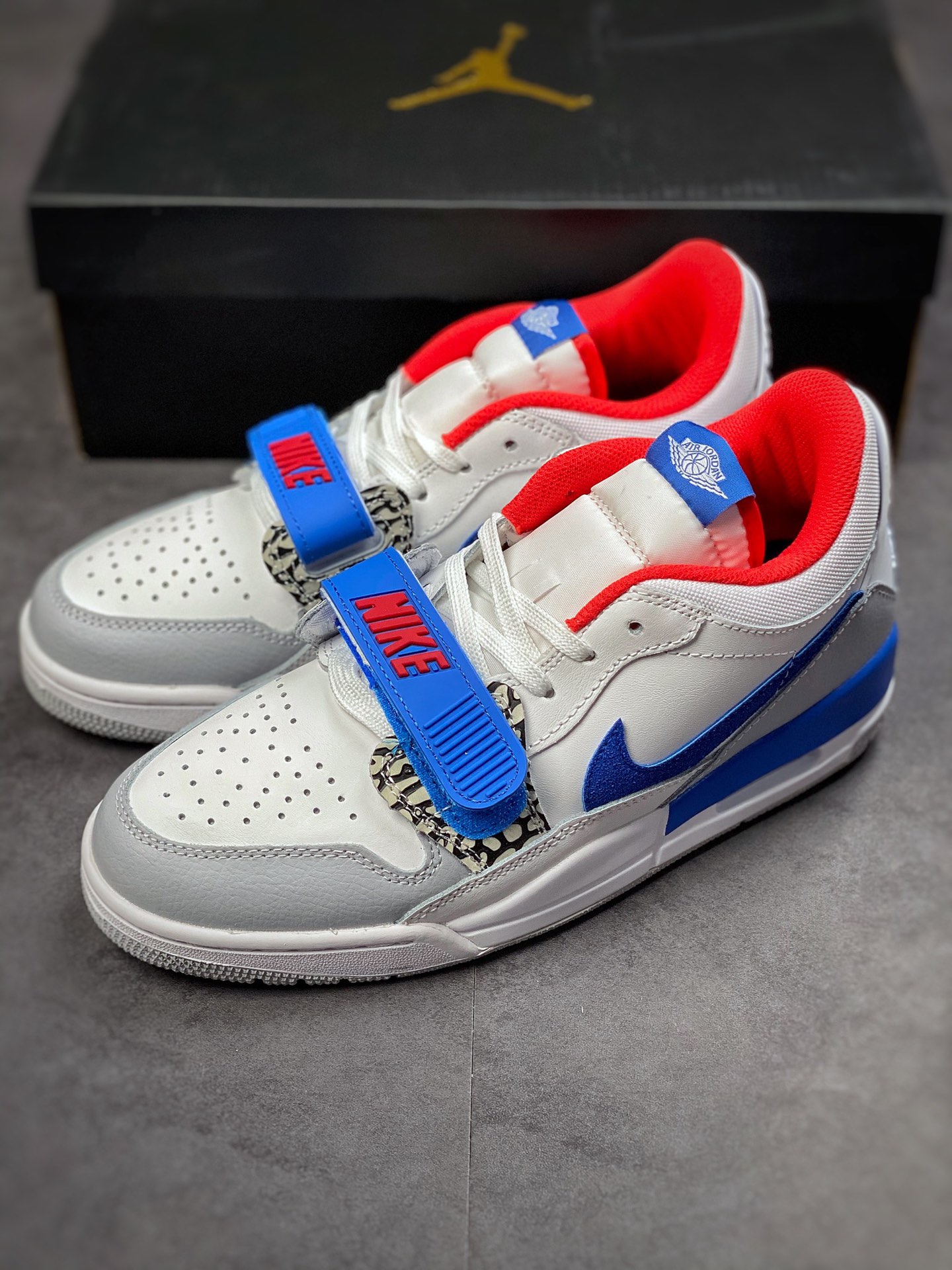 Air Jordan Legacy 312 White Blue Red CD7069-104