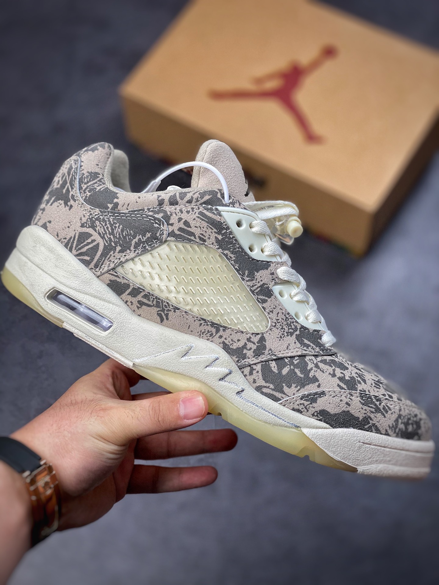 260 Air Jordan 5 Retro Low “Expression”谍照 DA8016-100