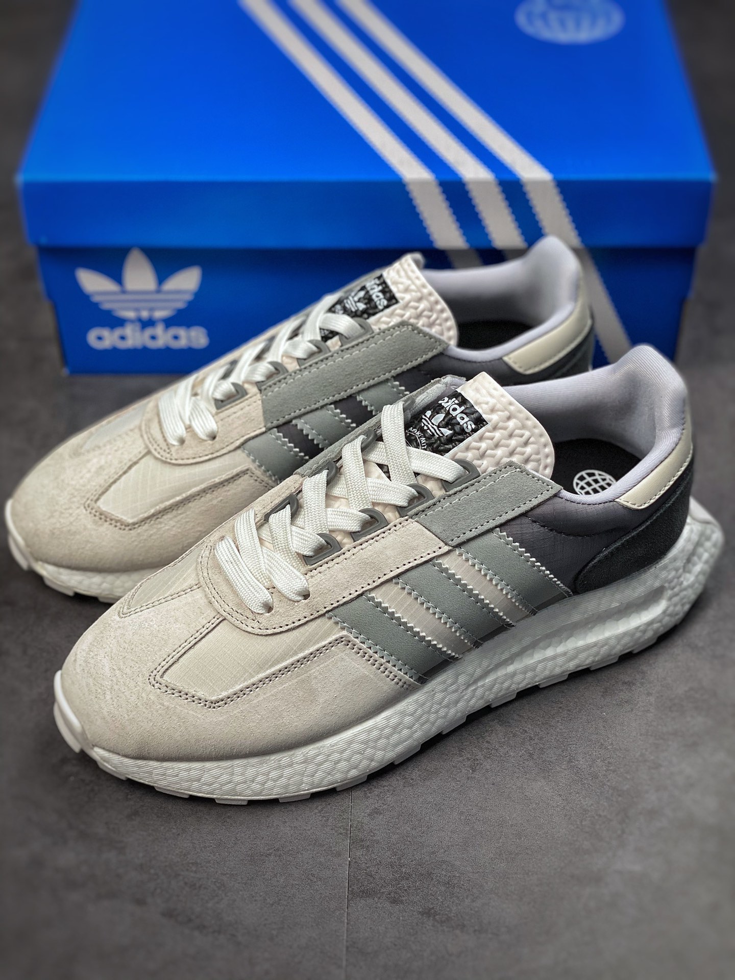 adidas Racing E5 Boost Prototype speed light retro series HP7741