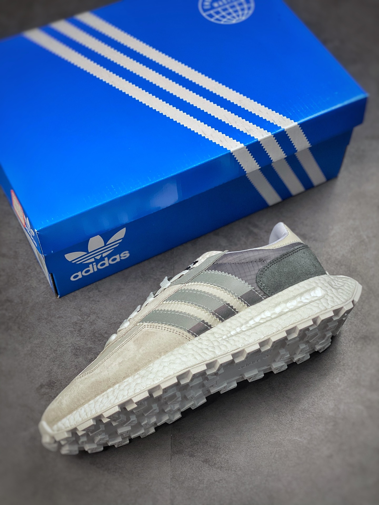 adidas Racing E5 Boost Prototype speed light retro series HP7741