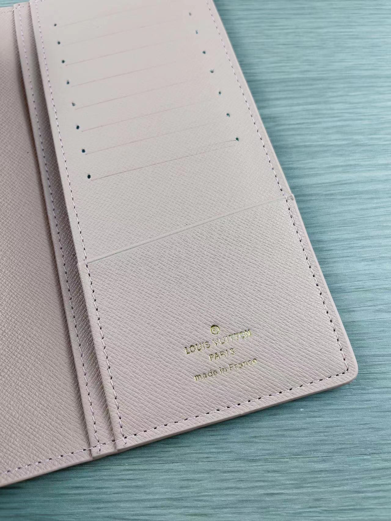 Multiple color variations of the leather bifold wallet