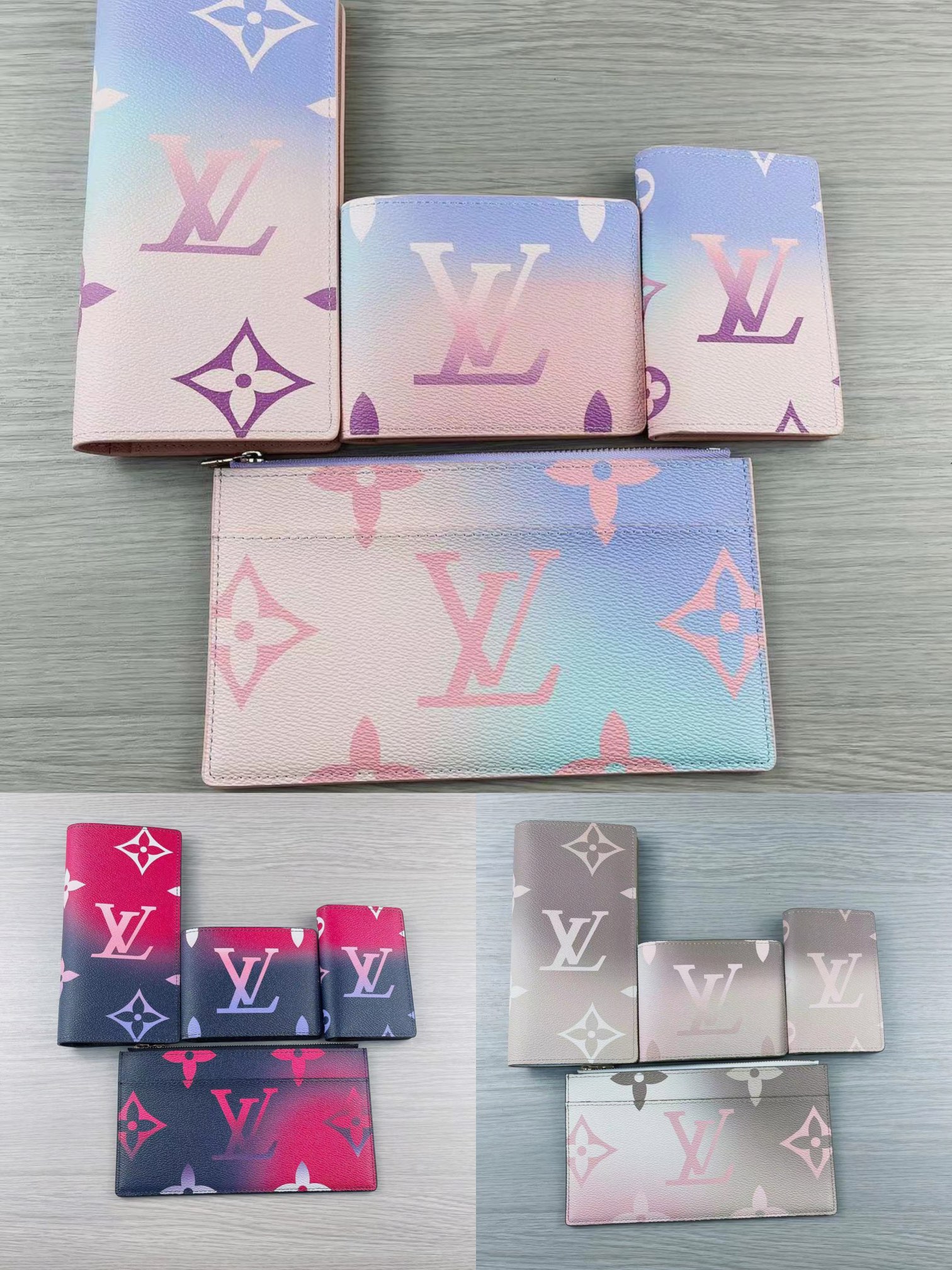 Leather goods product showcase