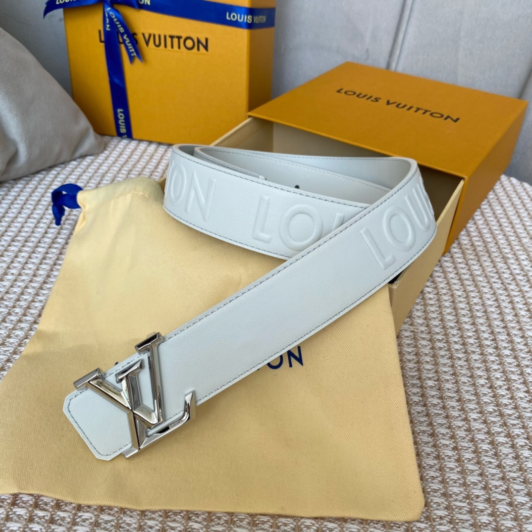 Louis Vuitton Belts Calfskin Cowhide