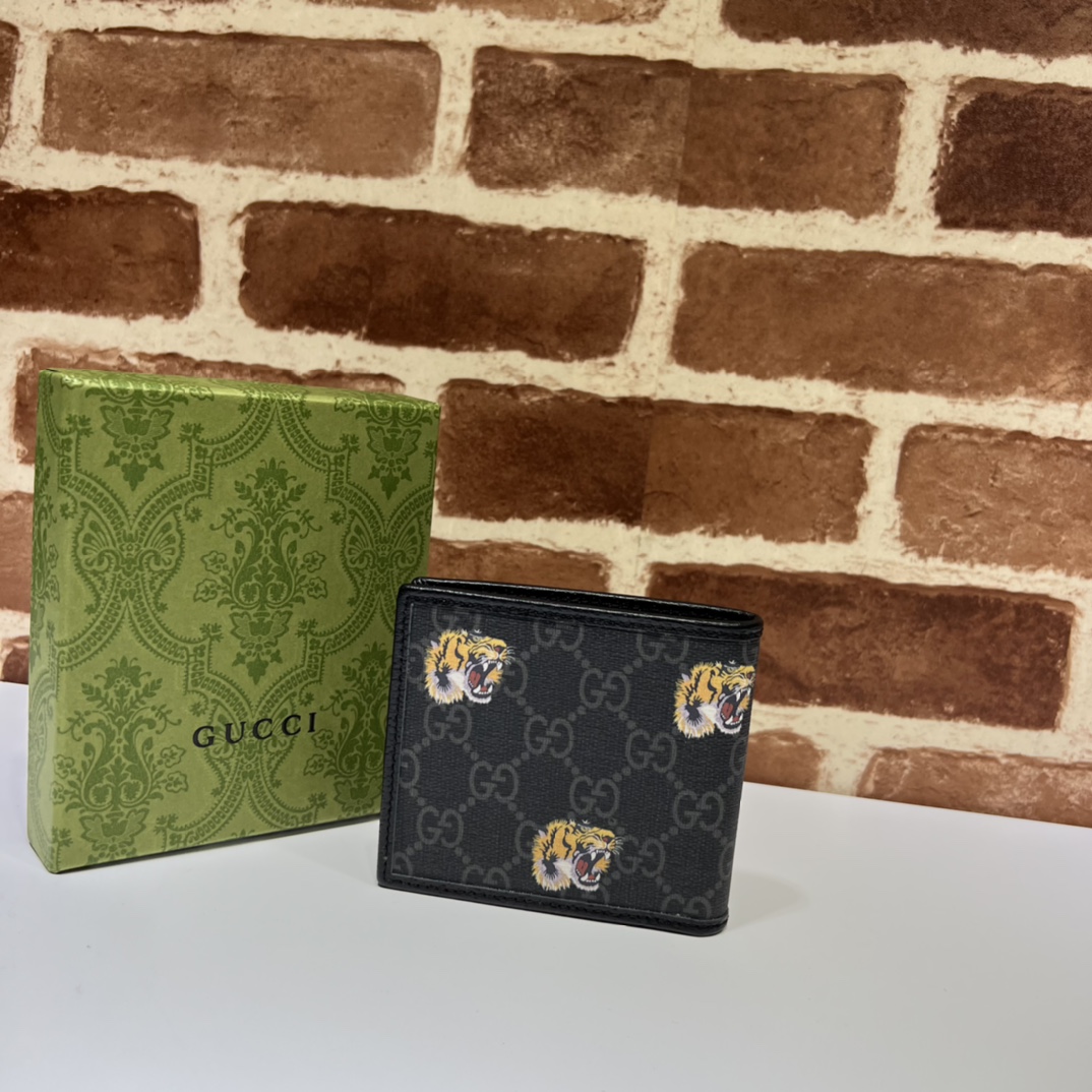GUCCI古驰老虎印花钱包671652