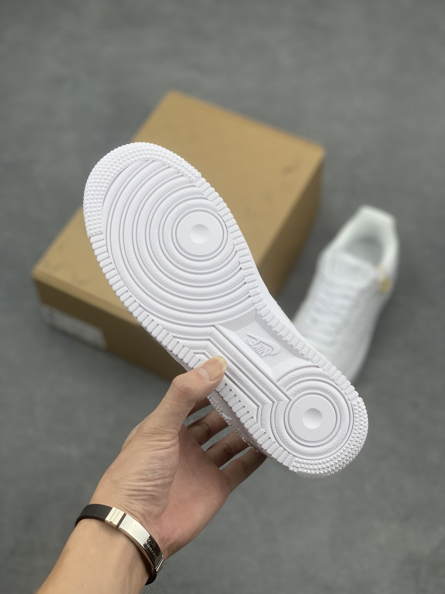 LV x Nike Air Force 1 Low White Leather Sneakers - Limited Edition 7 i1660542922 6766 5