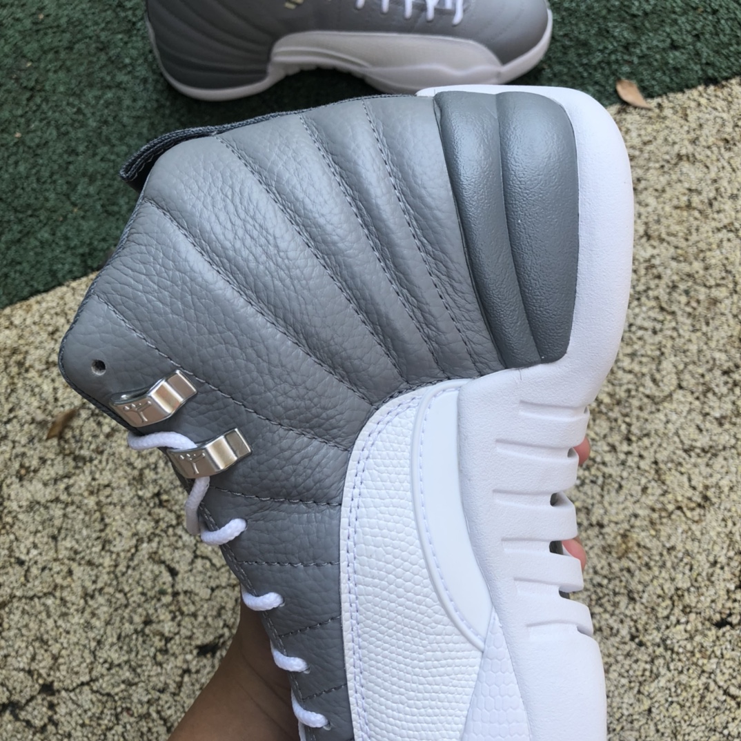 510  Air Jordan 12 Retro Stealth AJ12 灰白 高帮 复古篮球鞋 CT8013-015