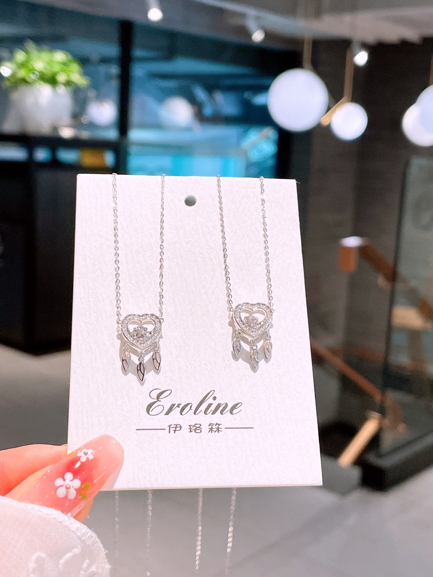 ファッション純銀ネックレスシルバー デート