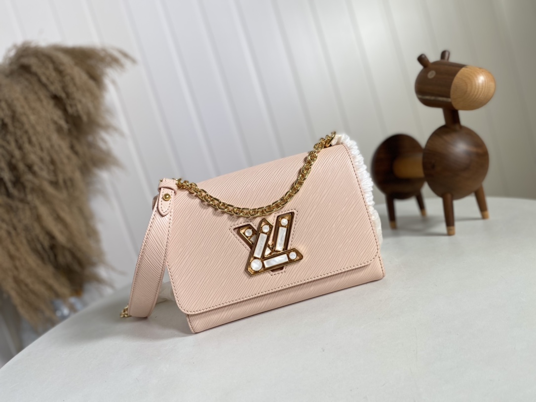 Louis Vuitton Bags Handbags Pink Epi Resin LV Twist M59218