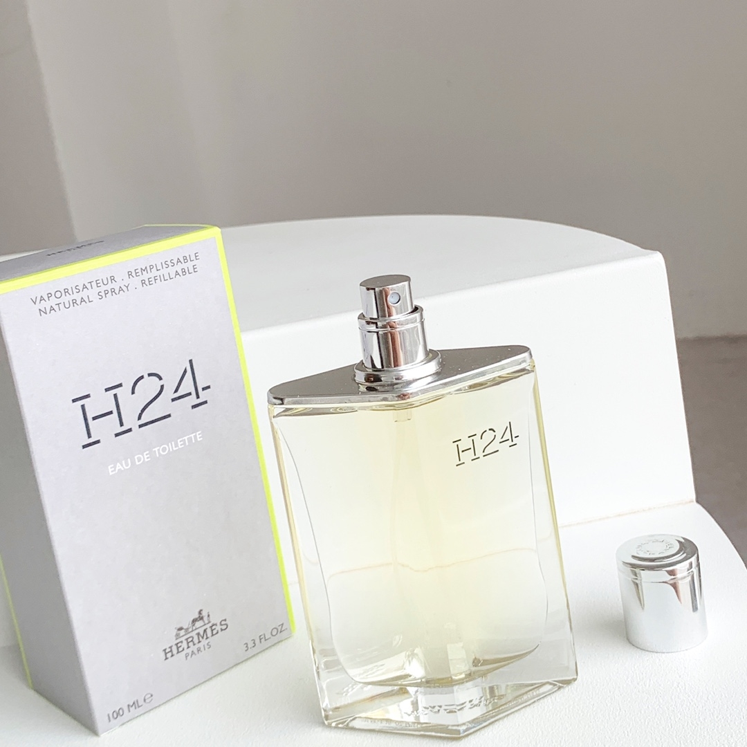 专柜品质爱马仕Hermes H24律动男士香水100ml 6