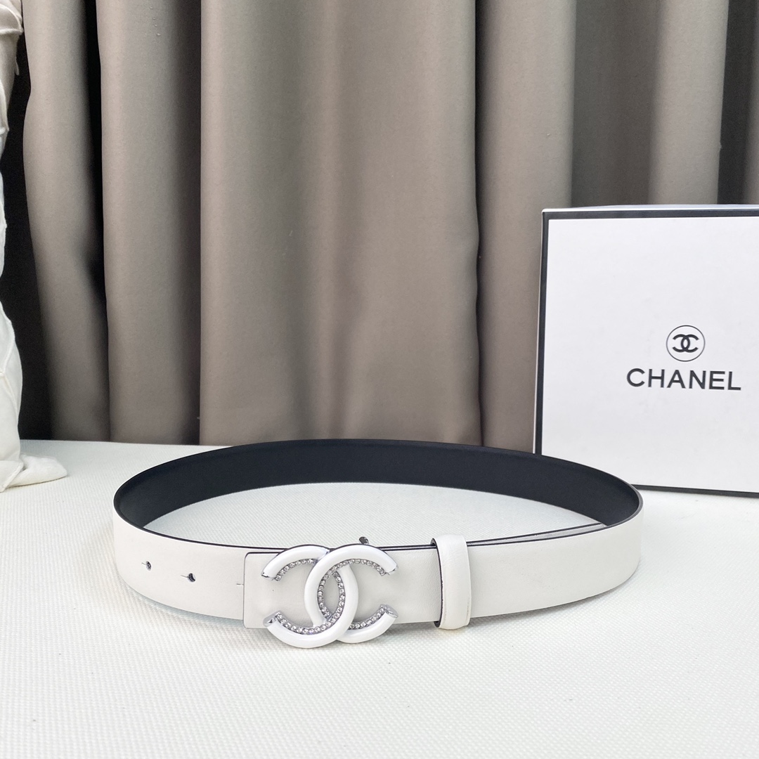 I0 Chanel  香奈儿  皮带 正品开模,进口平纹牛皮3cm百搭小腰带女神必备款