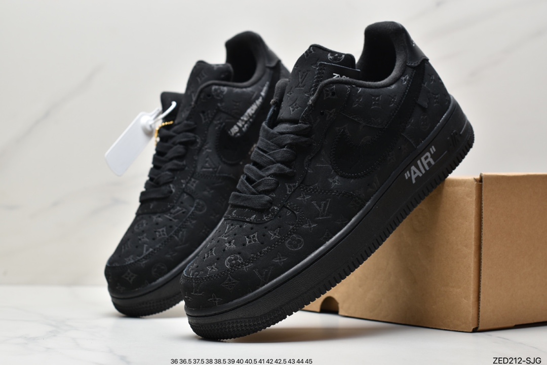 260 超奢联名 路易威登 LV×Nike Air Force 1 Low 07 空军一号 LV3369-100