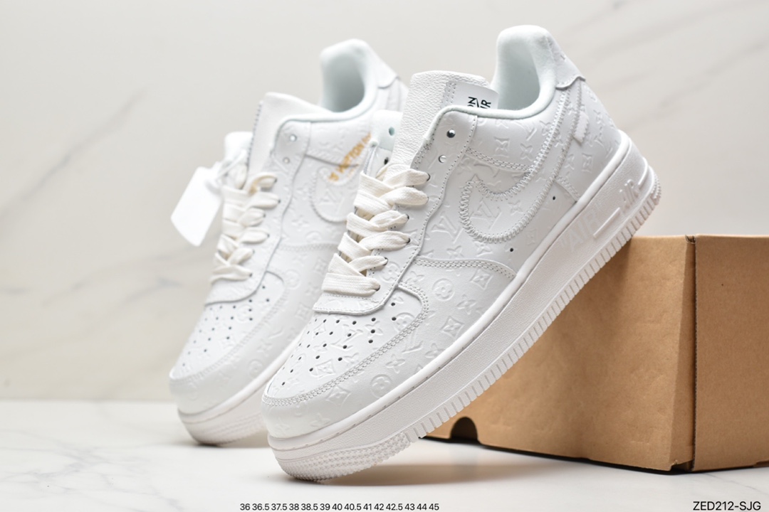 260 超奢联名 路易威登 LV×Nike Air Force 1 Low 07 空军一号 LV3369-100
