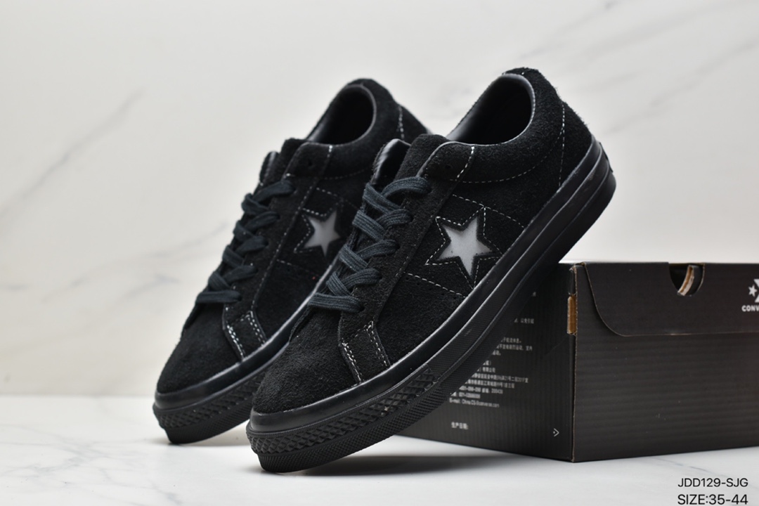 120 匡威Converse One Star Suede OX一星系列经典低帮复古皮革休闲百搭硫化板鞋