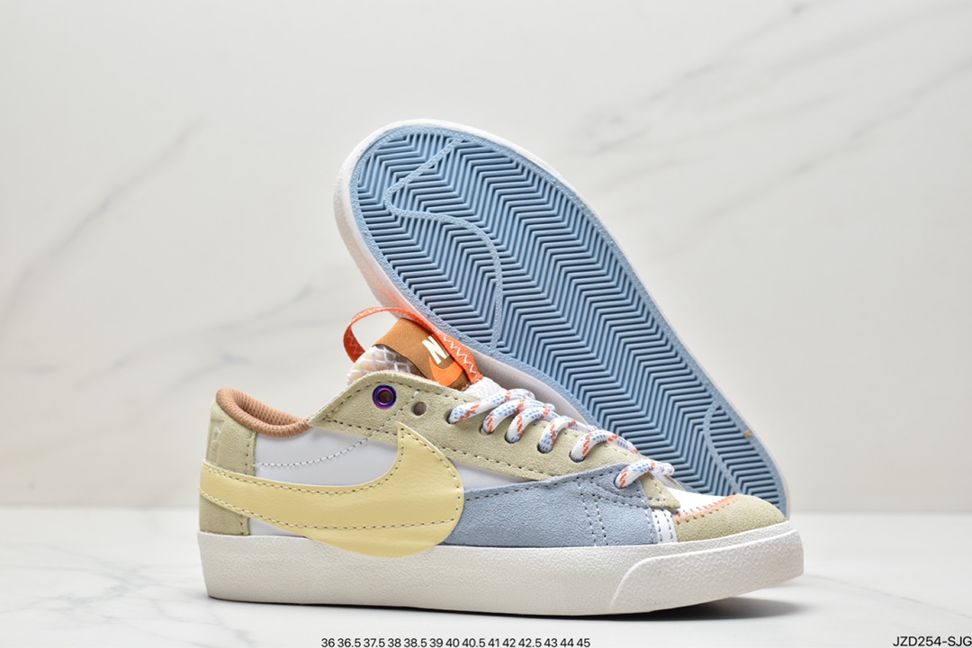 Nike Blazer MID 77 Vntg Trailblazer big hook retro classic mid-top versatile casual sports shoes DQ5080