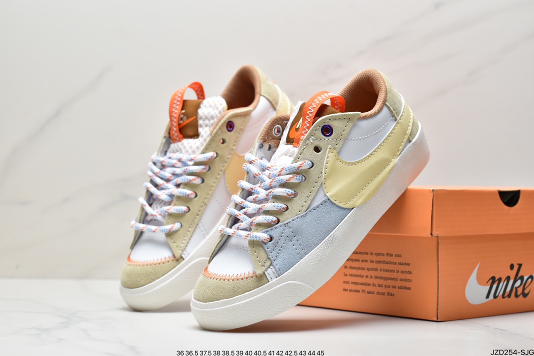 Nike Blazer MID 77 Vntg Trailblazer big hook retro classic mid-top versatile casual sports shoes DQ5080