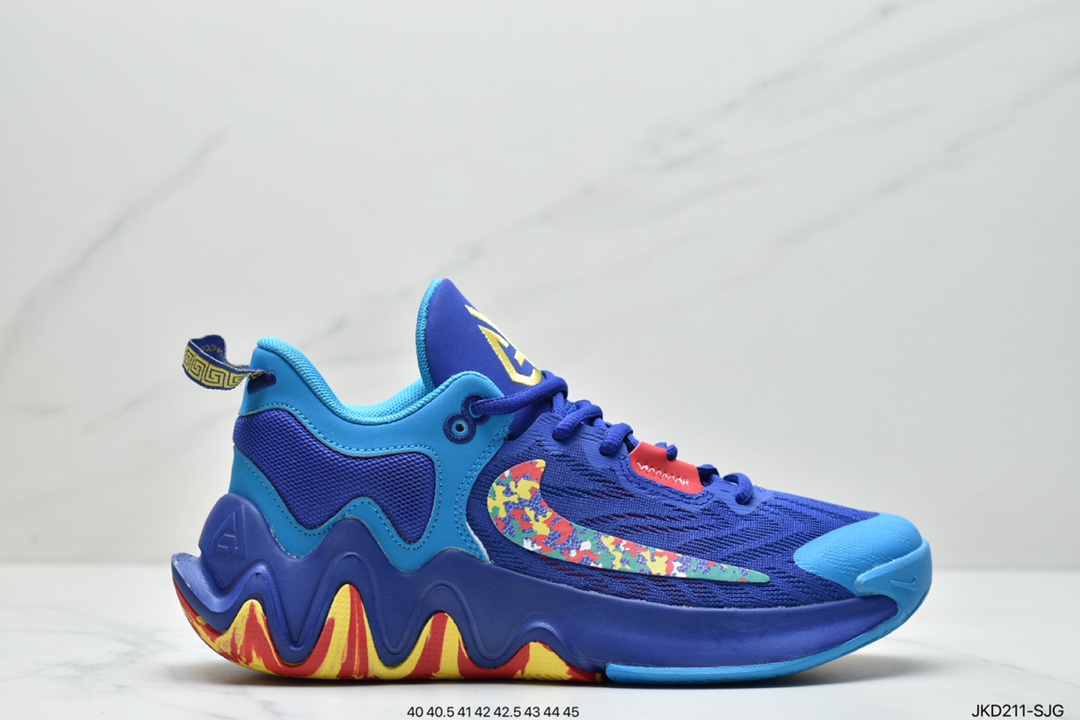 170 全新批次Nike zoom freak 4代 字母哥同款实战篮球鞋 DJ6149-100