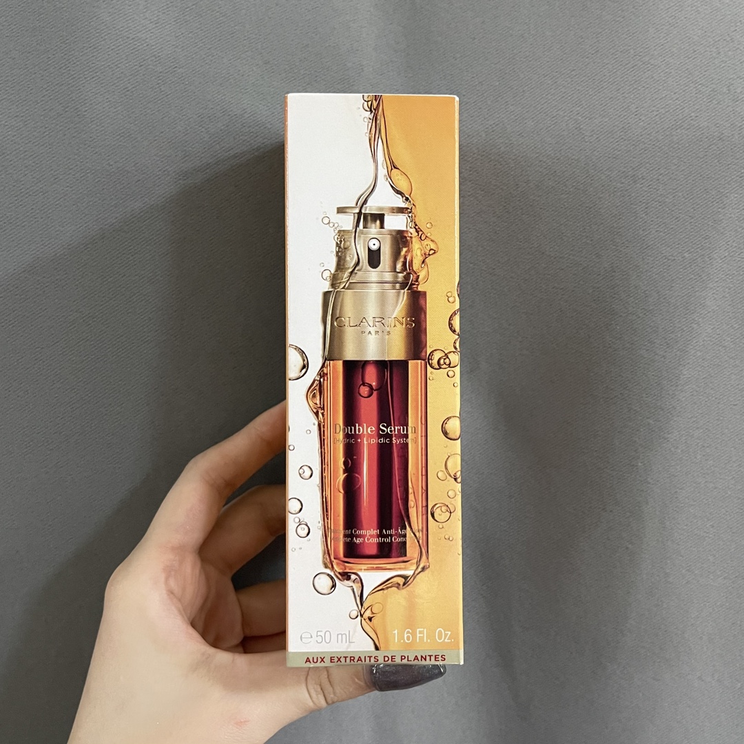 ¡30! ¡Reabastecido! Esencia clásica antigua de Clarins Double Serum 50ml🔜📸 Nueva versión de Clarins Double Serum 50ml…