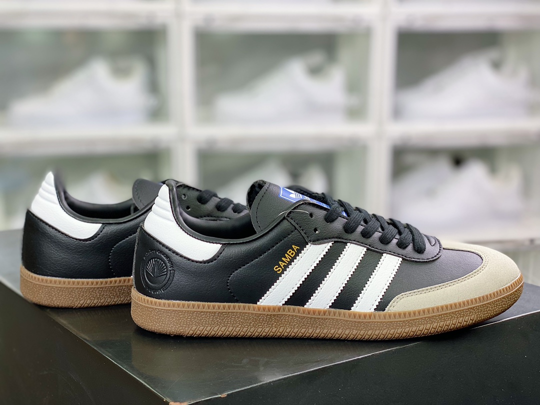 [Adidas Originals Series]Adidas Clover Originals Samba Vegan OG Samba Series G