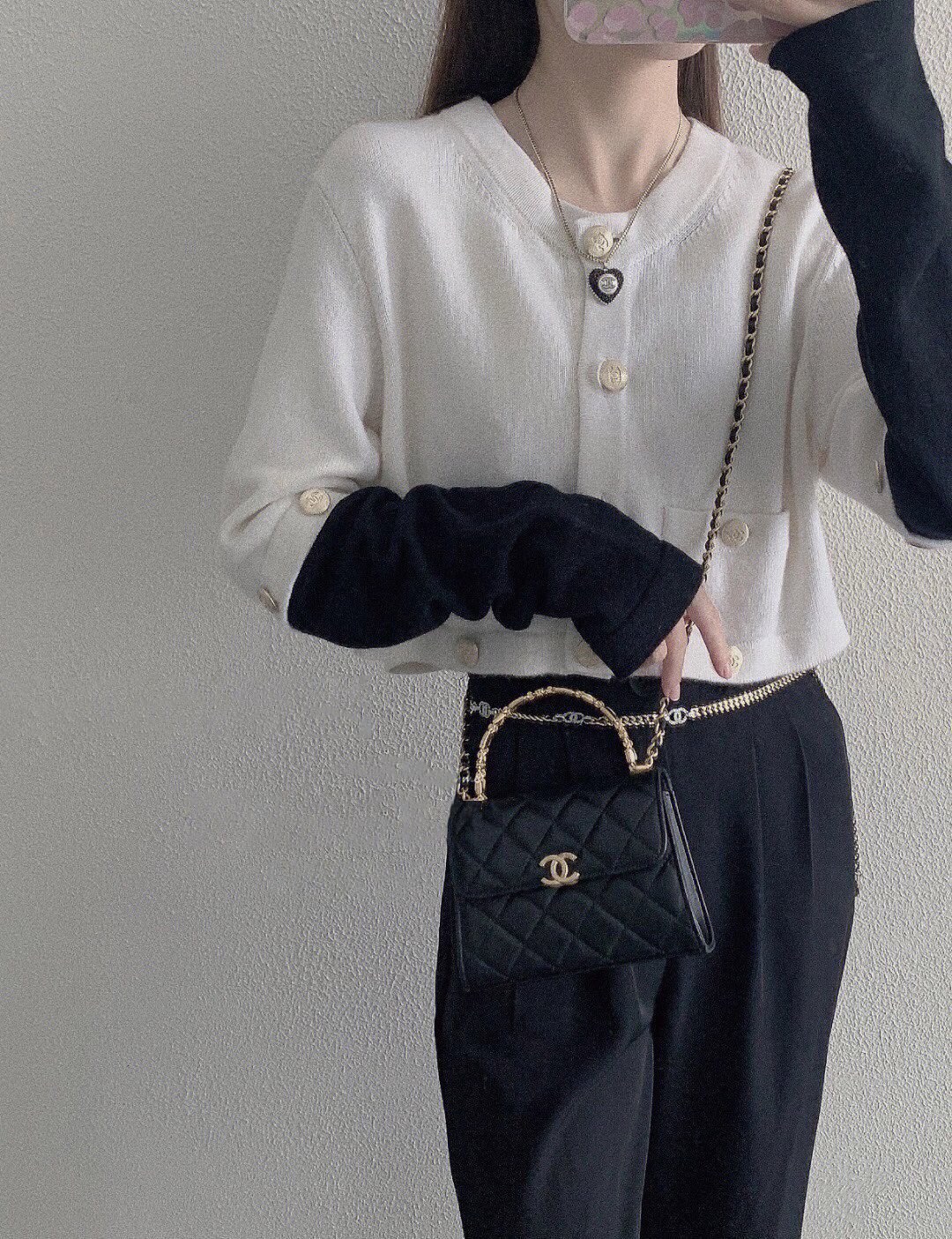 香奈儿 Chanel 高定典藏高定典雅奢华珠宝首饰项链手链戒指 #D639A853 2