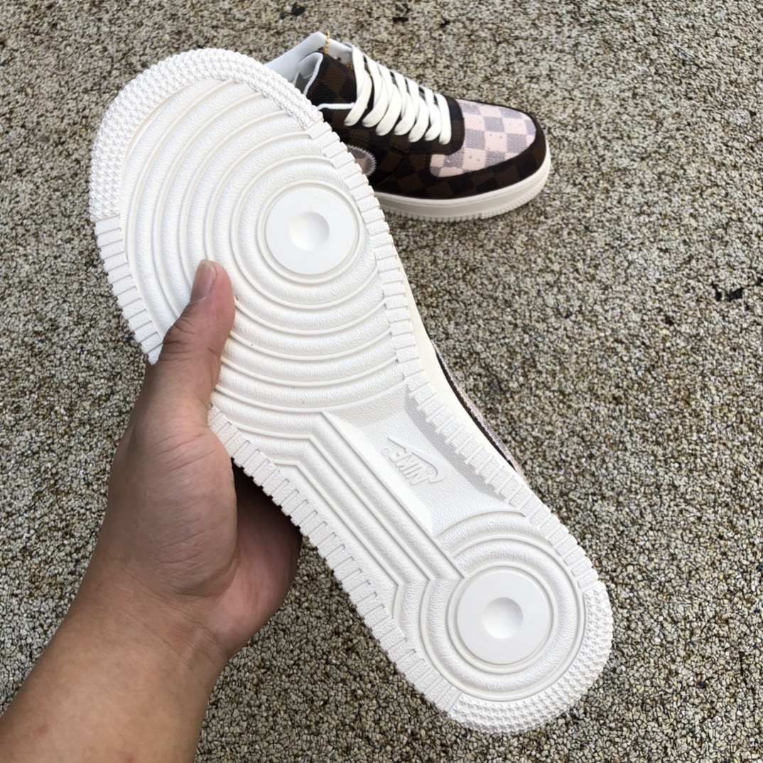 320 Louis Vuitton LV x Nike Air Force 1 x off-white 联名AF1 空军一号联名LV 1A9VD8