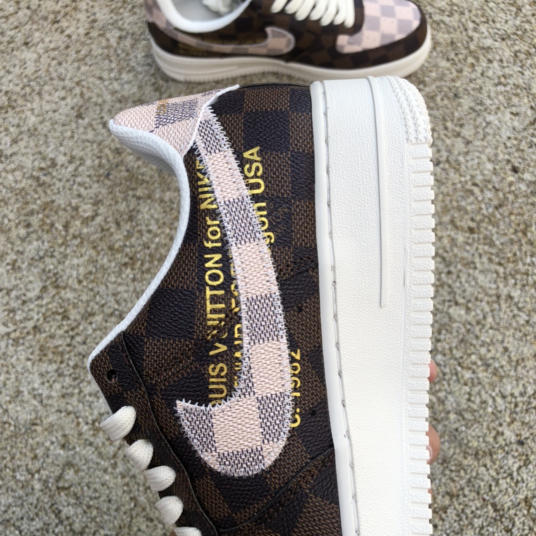 320 Louis Vuitton LV x Nike Air Force 1 x off-white 联名AF1 空军一号联名LV 1A9VD8