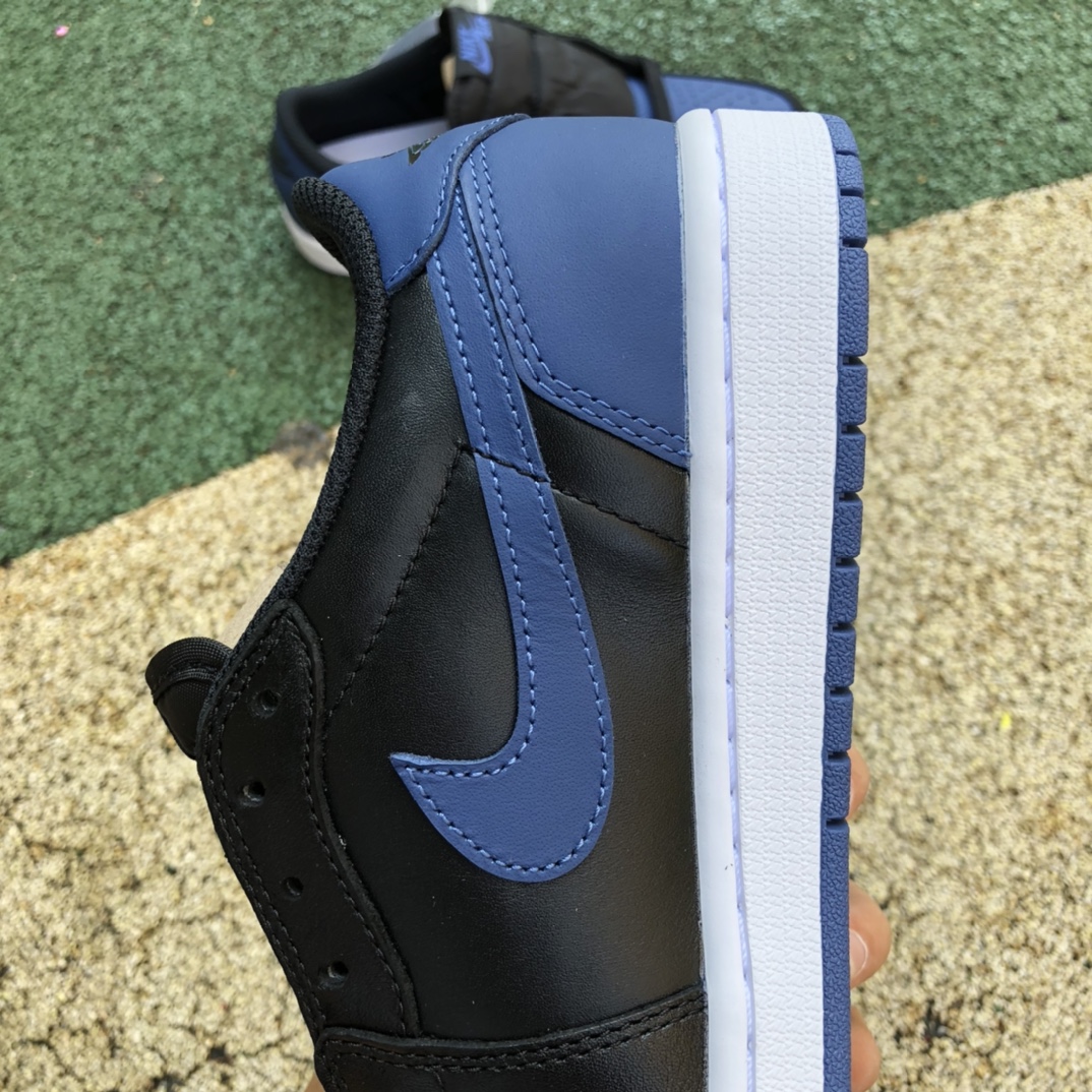 400  纯原版Air Jordan 1 Low AJ1黑蓝 低帮复古篮球鞋 CZ0790-041